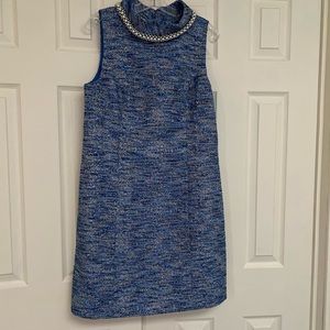 Lilly Pulitzer size 14 Blue Thistle Porta Shift Dress